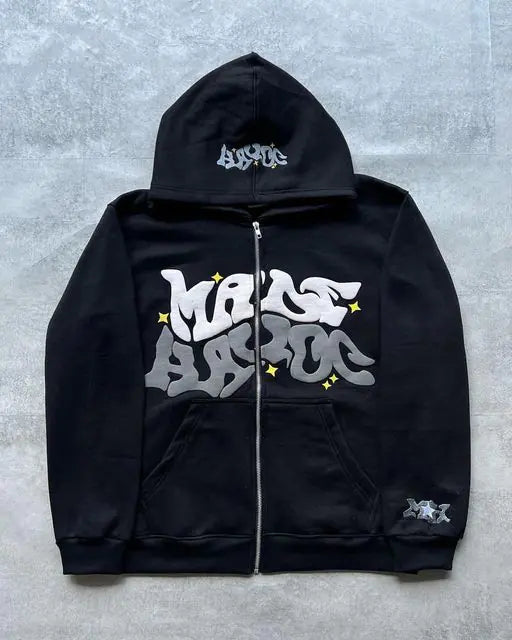 American High Street Hip Hop Hoodie