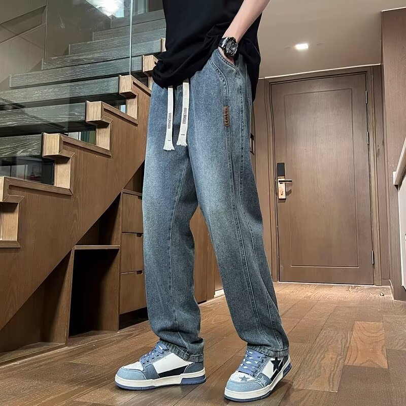 Straight Loose Wide-leg Casual Pants