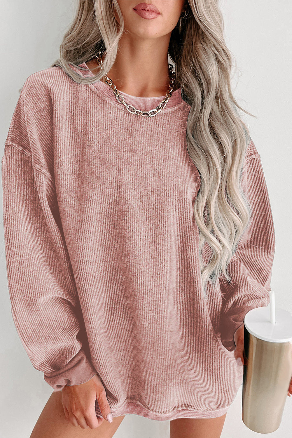 Women's Corded Sweatshirt
