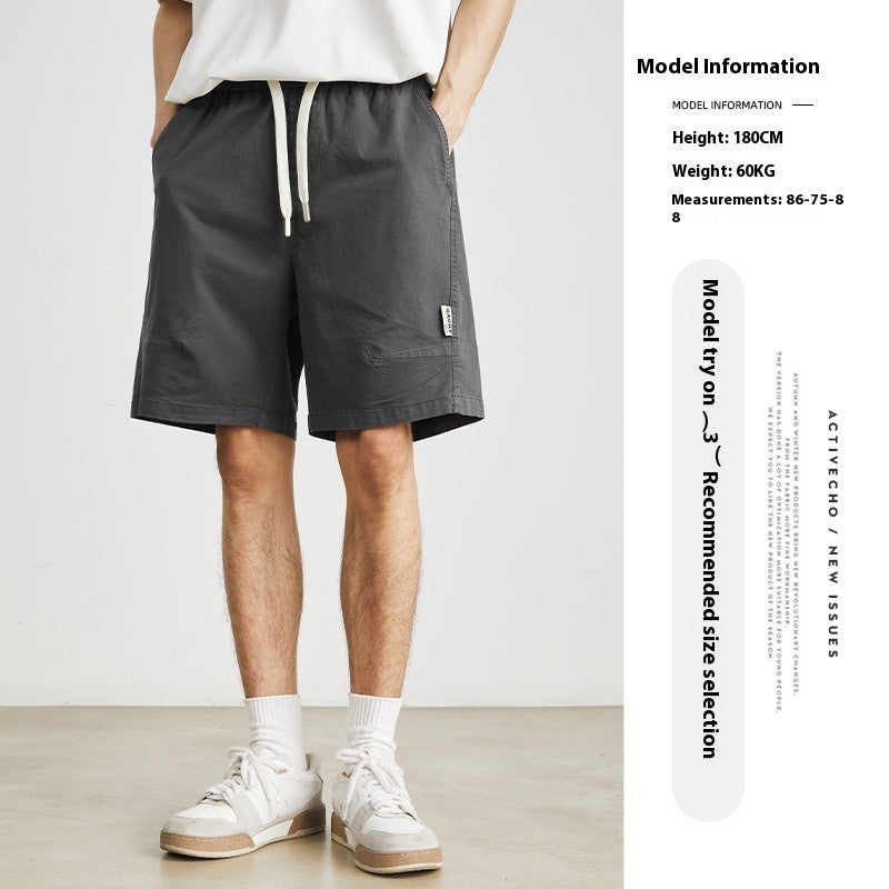 Men's Casual Loose Cargo Shorts