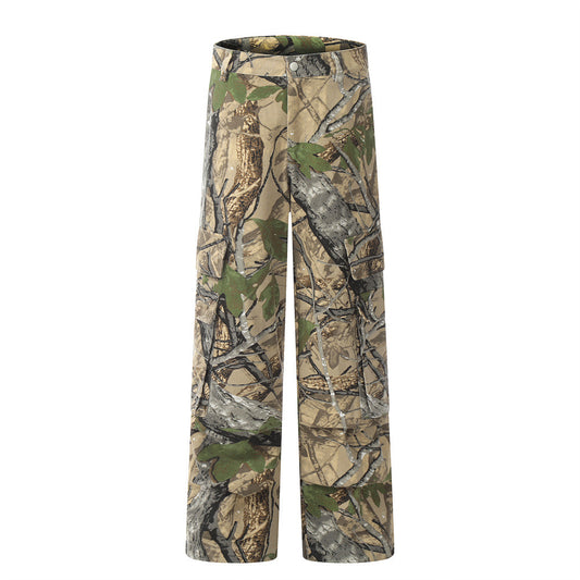 Men's Jungle Camouflage Cargo Pants Men