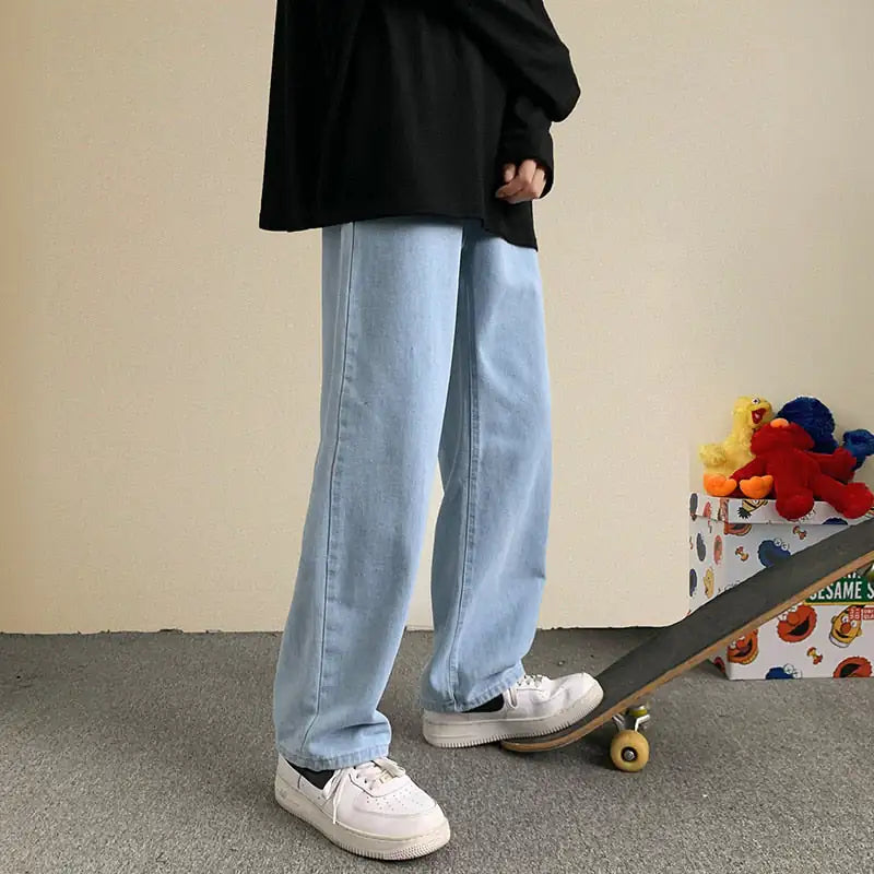 Straight Wide Leg Baggy Jeans