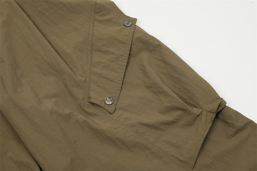 Men's Hip Hop Big Workwear with Pockets