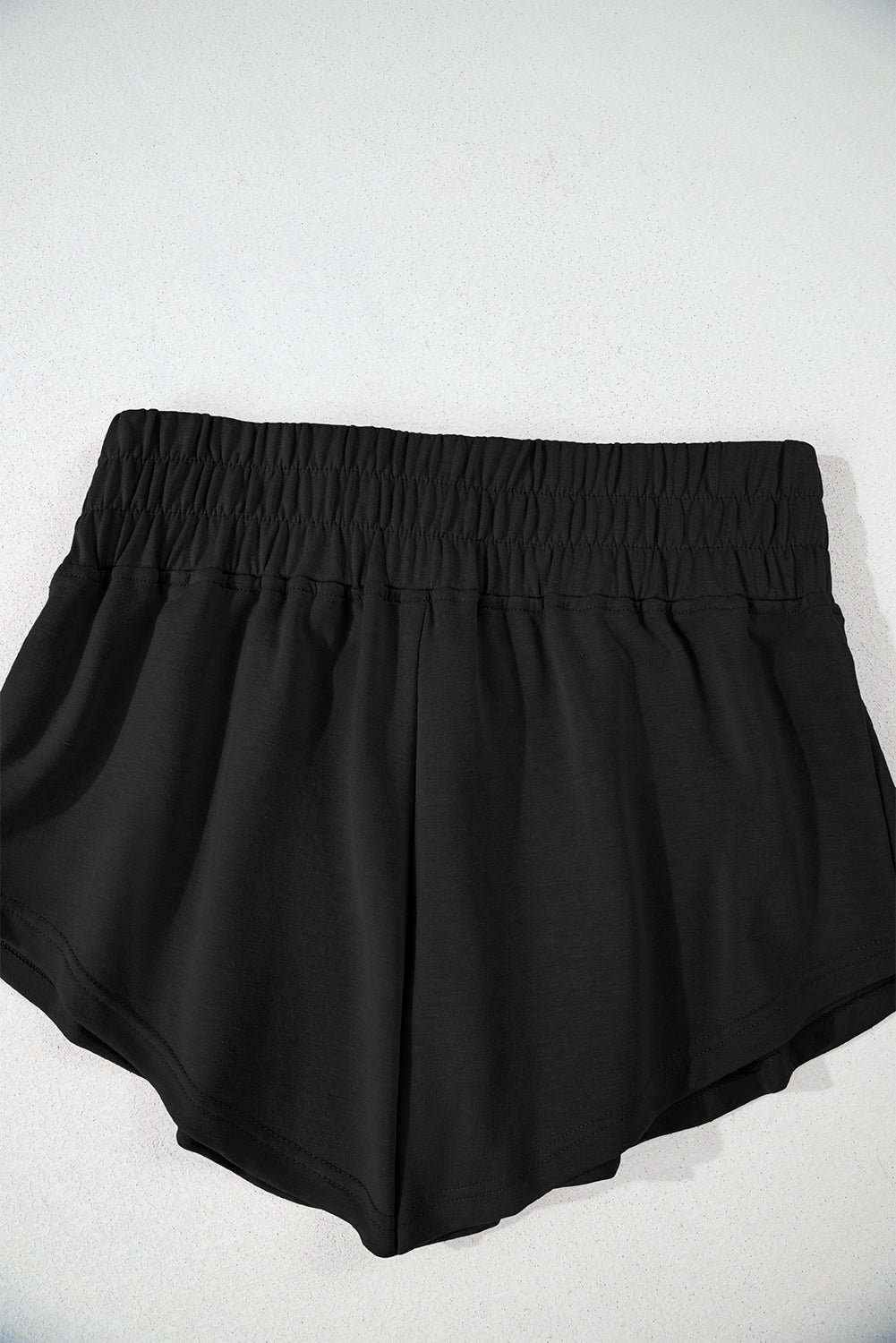 2pcs Cropped Tee and Ruffle High Waist Skort Set