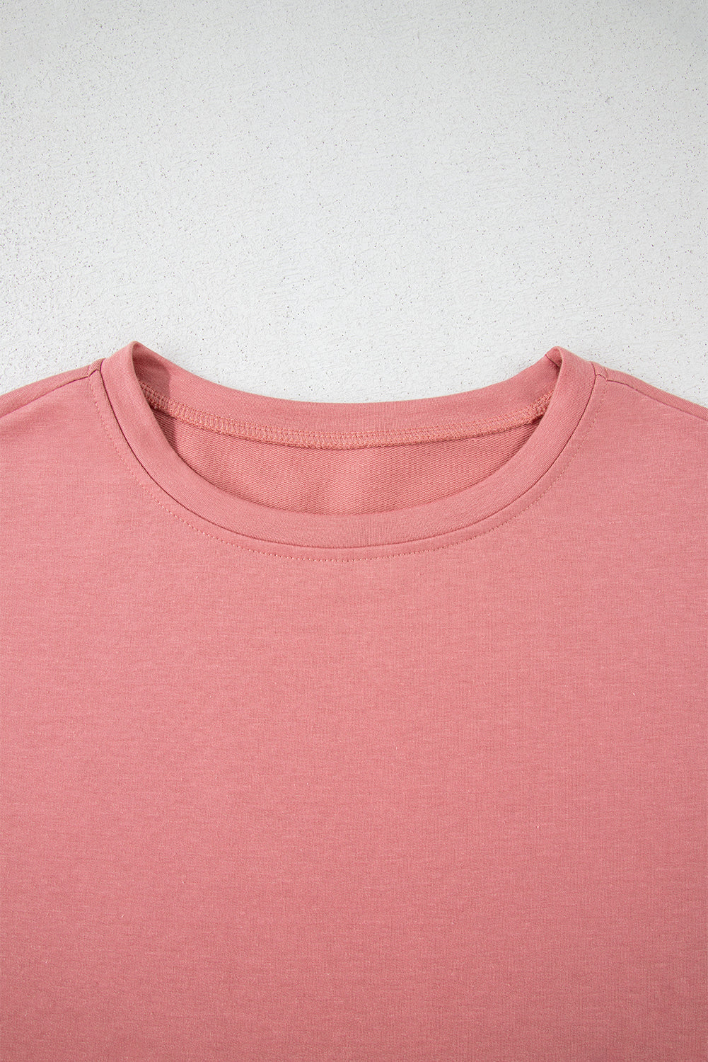 2pcs Cropped Tee and Ruffle High Waist Skort Set