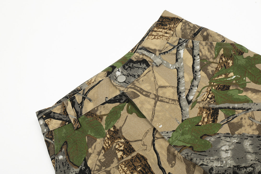 Men's Jungle Camouflage Cargo Pants Men