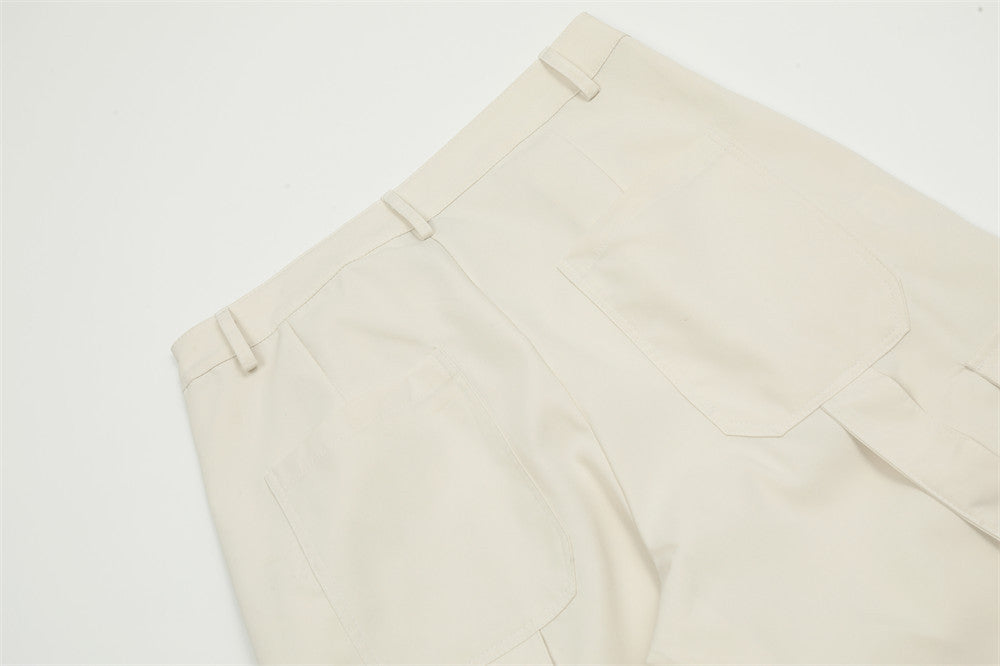 Men's Ribbon Pocket Pleats Pants