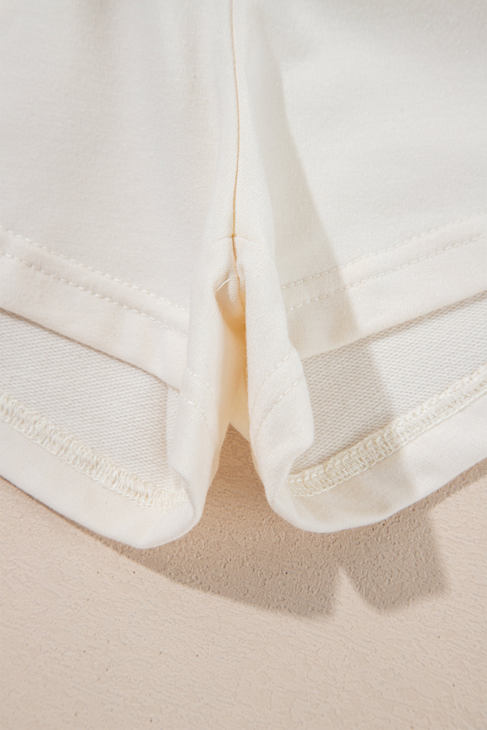 2pcs Cropped Tee and Ruffle High Waist Skort Set