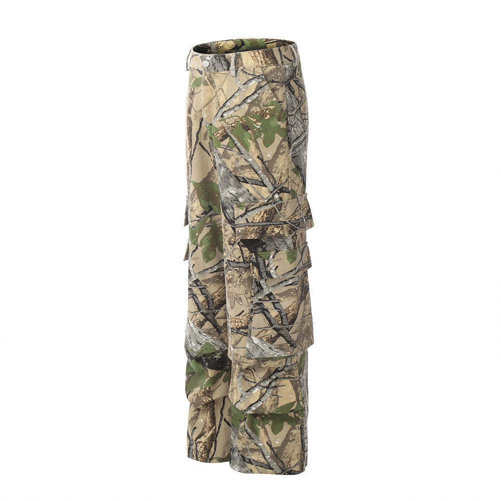 Men's Jungle Camouflage Cargo Pants Men