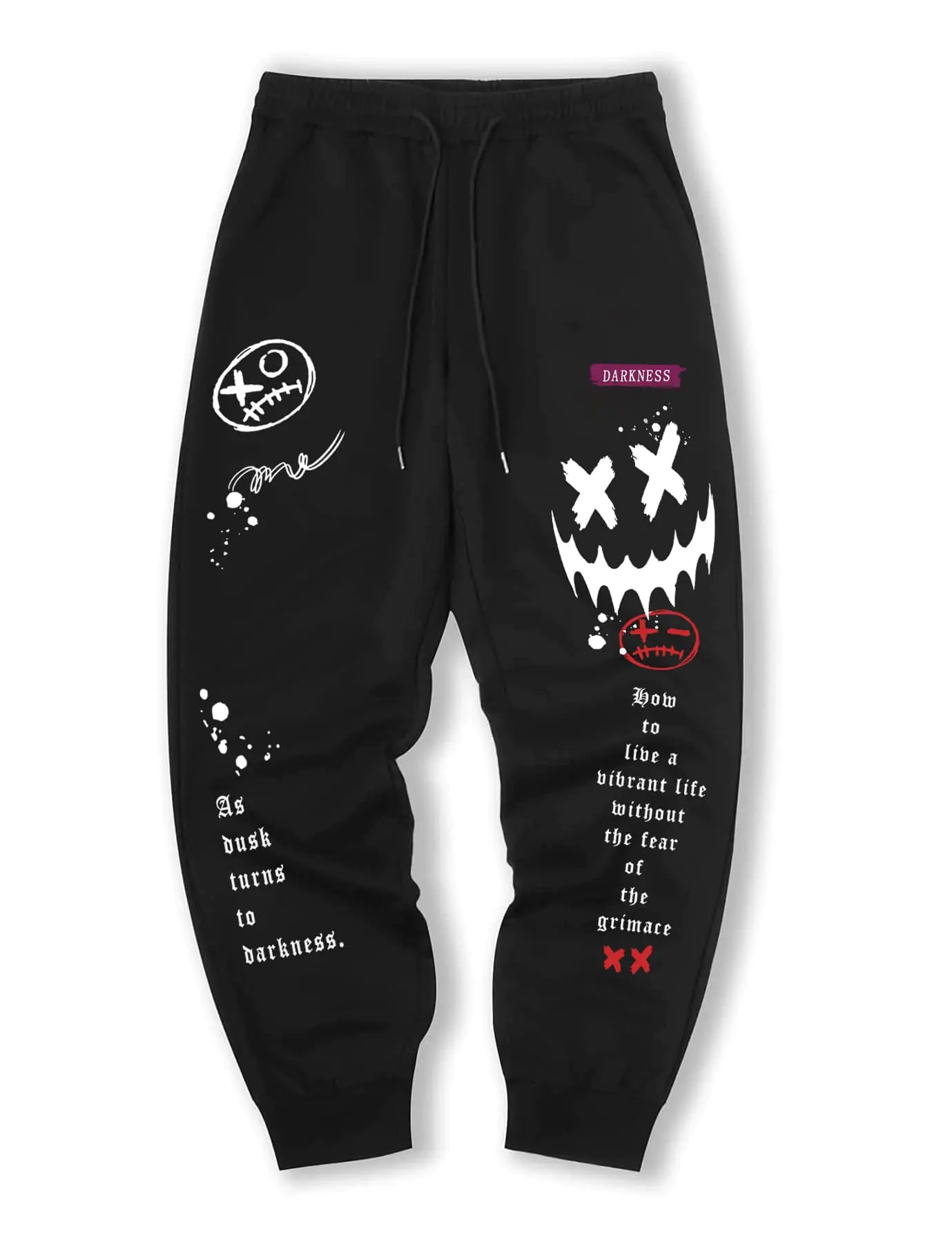 Graphic Drawstring Sweatpants