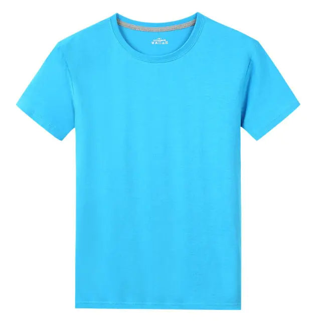 Plain Colored Short Sleeve Tees