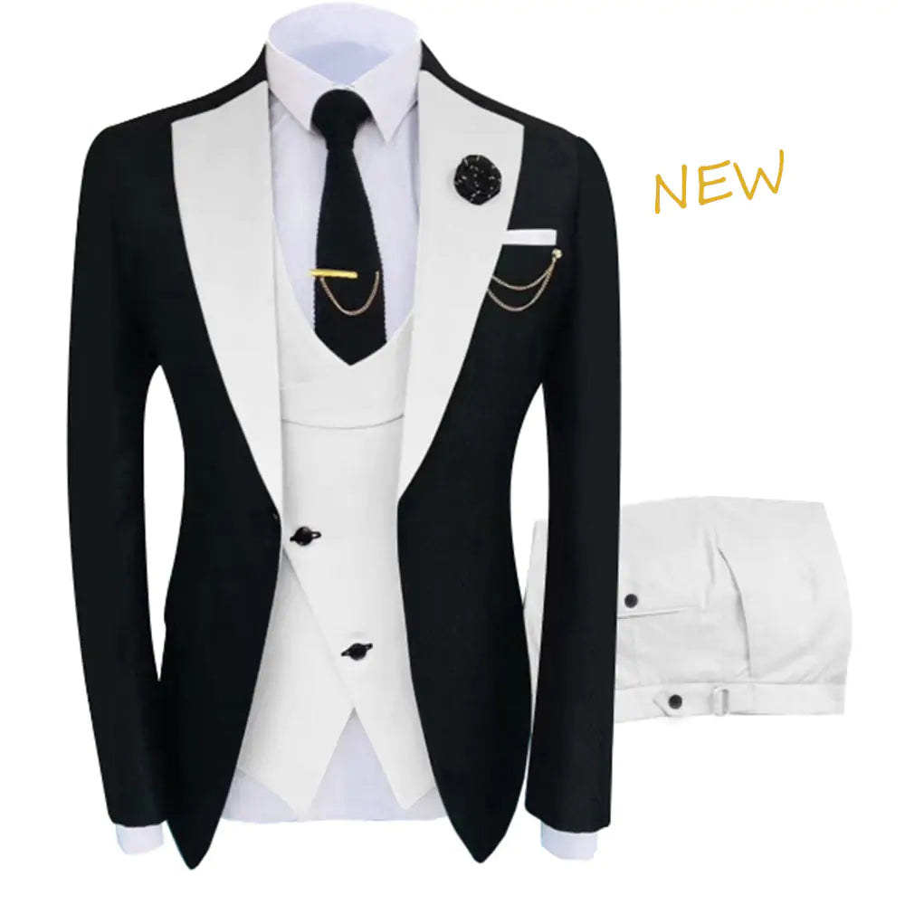 Fit Tuxedo 3 Piece Set