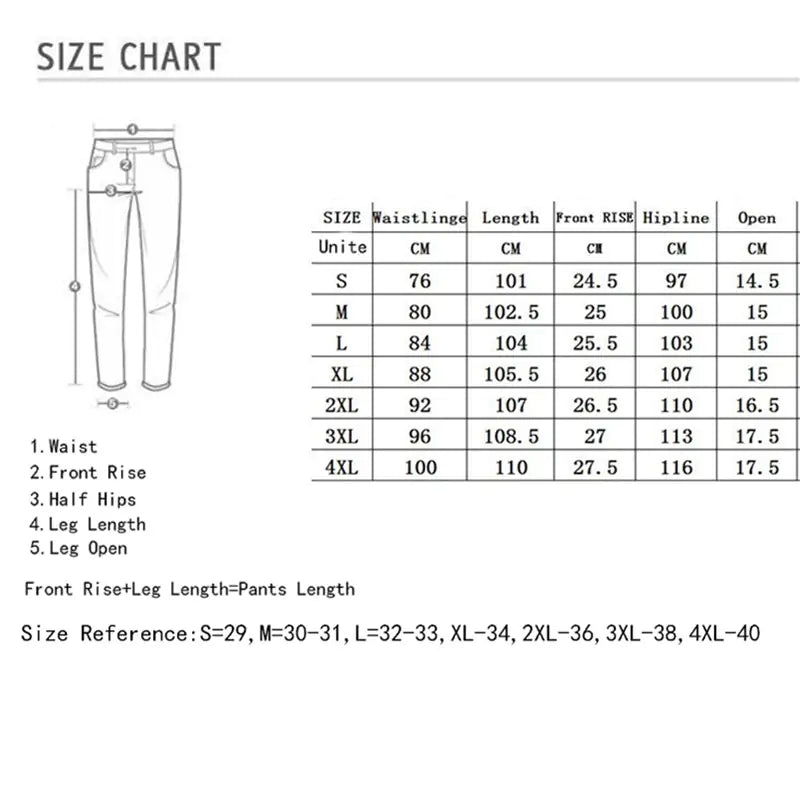 Men's Pants Retro Washing Zipper Stretch Jeans