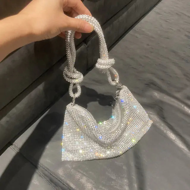 Shiny Crystal Handbag